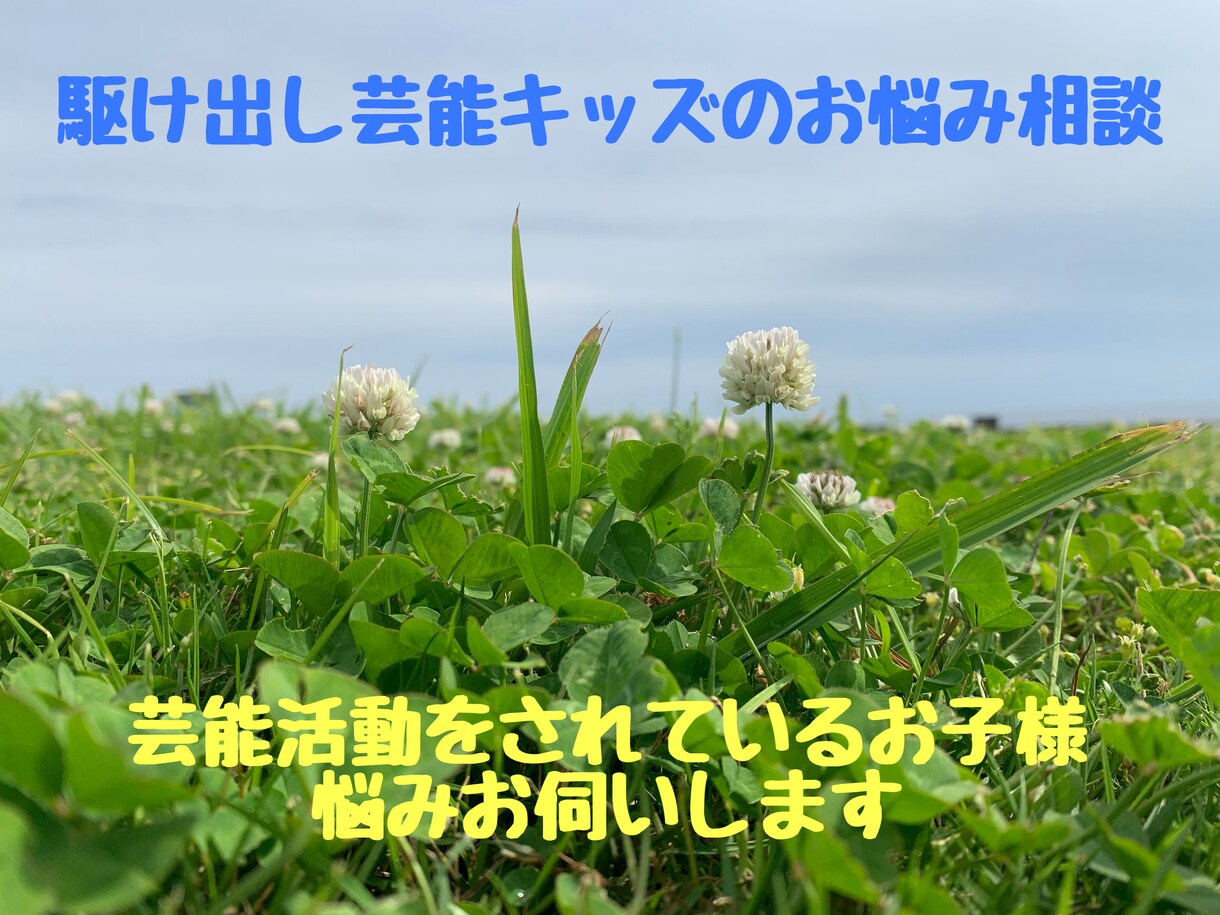 お子様の芸能活動・オーディション対策します お子様の芸能活動不安に思ったら是非ご相談ください イメージ1