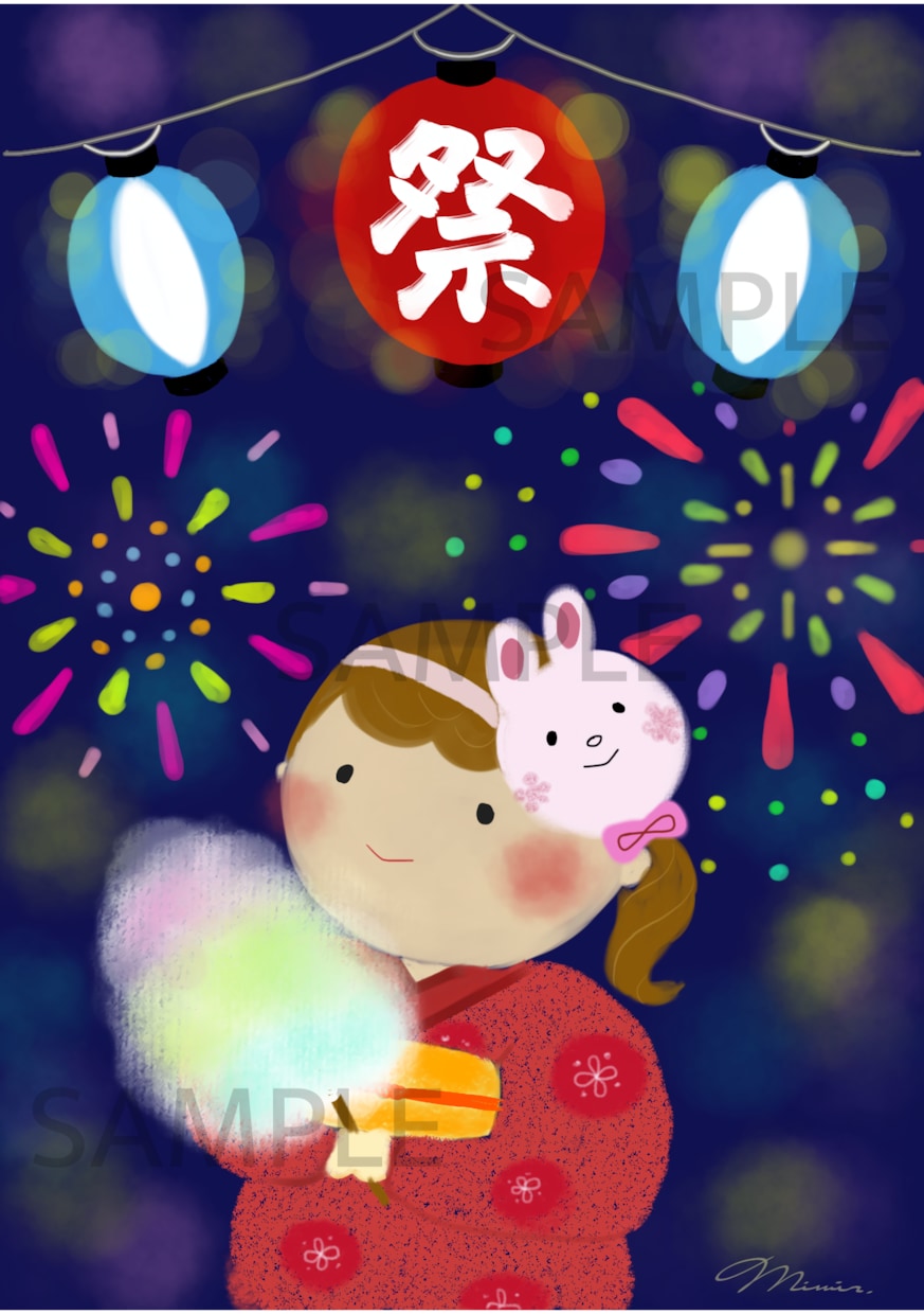 手書きでの自作イラストをオーダーメイドで作成します 可愛く、温かみのある完全手書きのイラストデータを提供します イメージ1