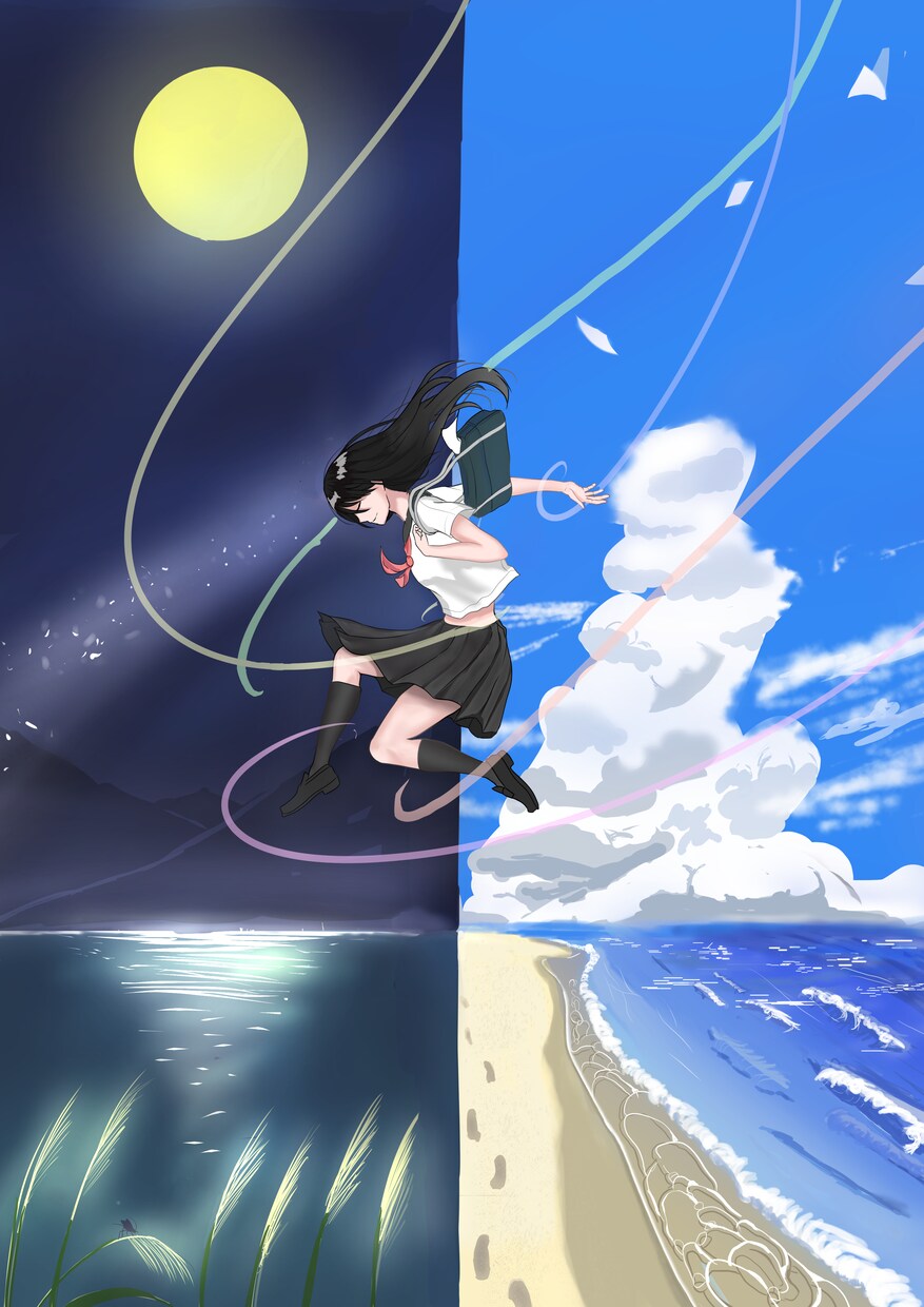かわいい女の子イラスト描きます 小説の表紙、挿絵に！他にも何かあればご相談ください！ イメージ7