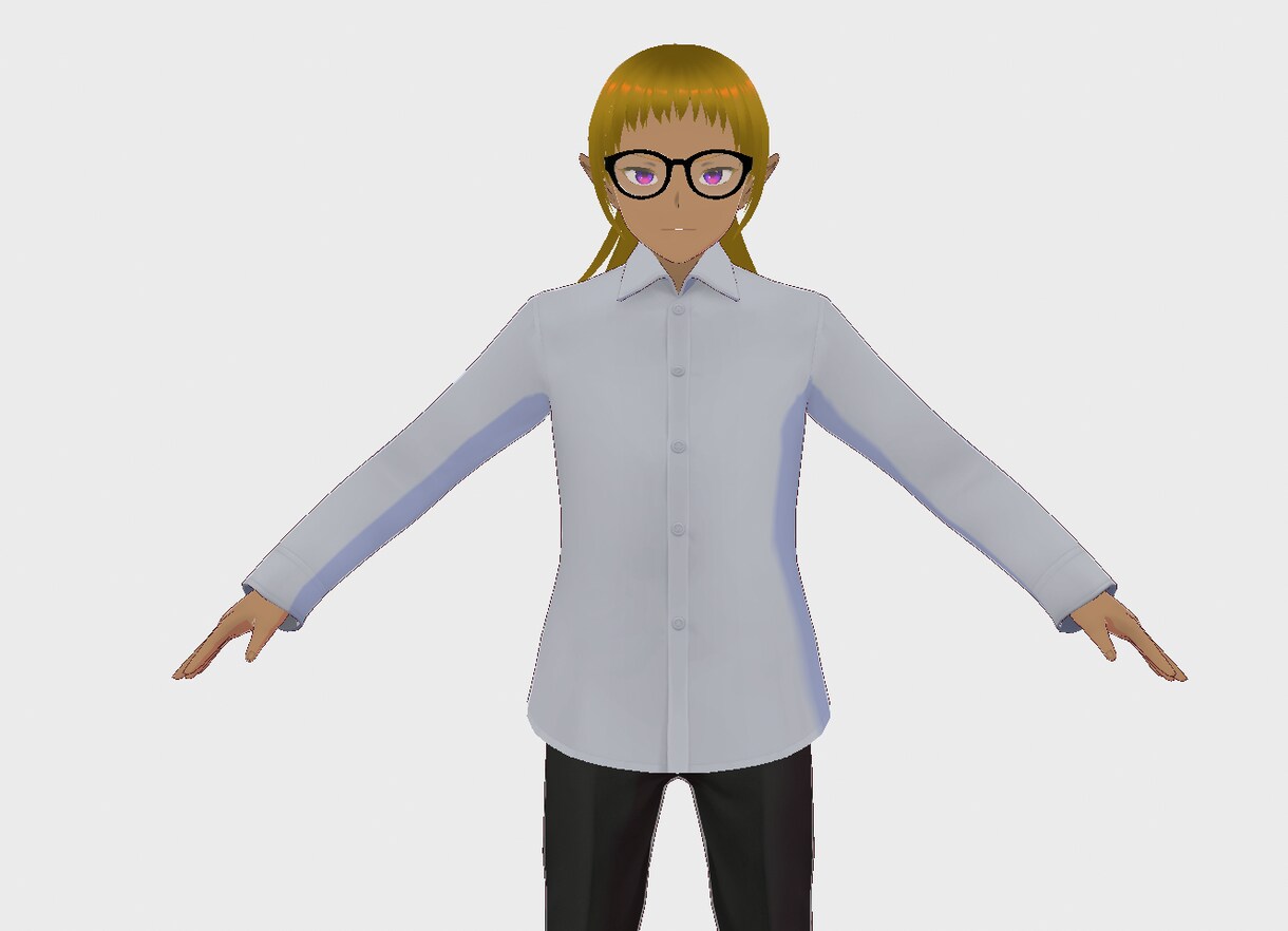 Vroidで作ったVTuberモデル売ります ３ＤモデルでVTuberやりたい方向け イメージ4