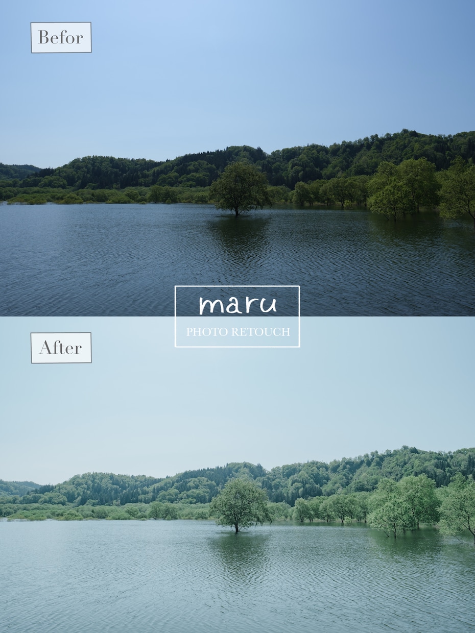 写真を柔らかく透明感のある雰囲気にレタッチします 空気感が伝わるような、思い出の一枚へ イメージ6