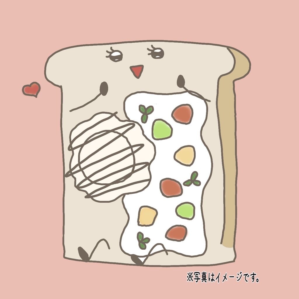 オリジナル食パンのアイコン描きます あなただけのオリジナル食パンアイコンを作成いたします。 イメージ4
