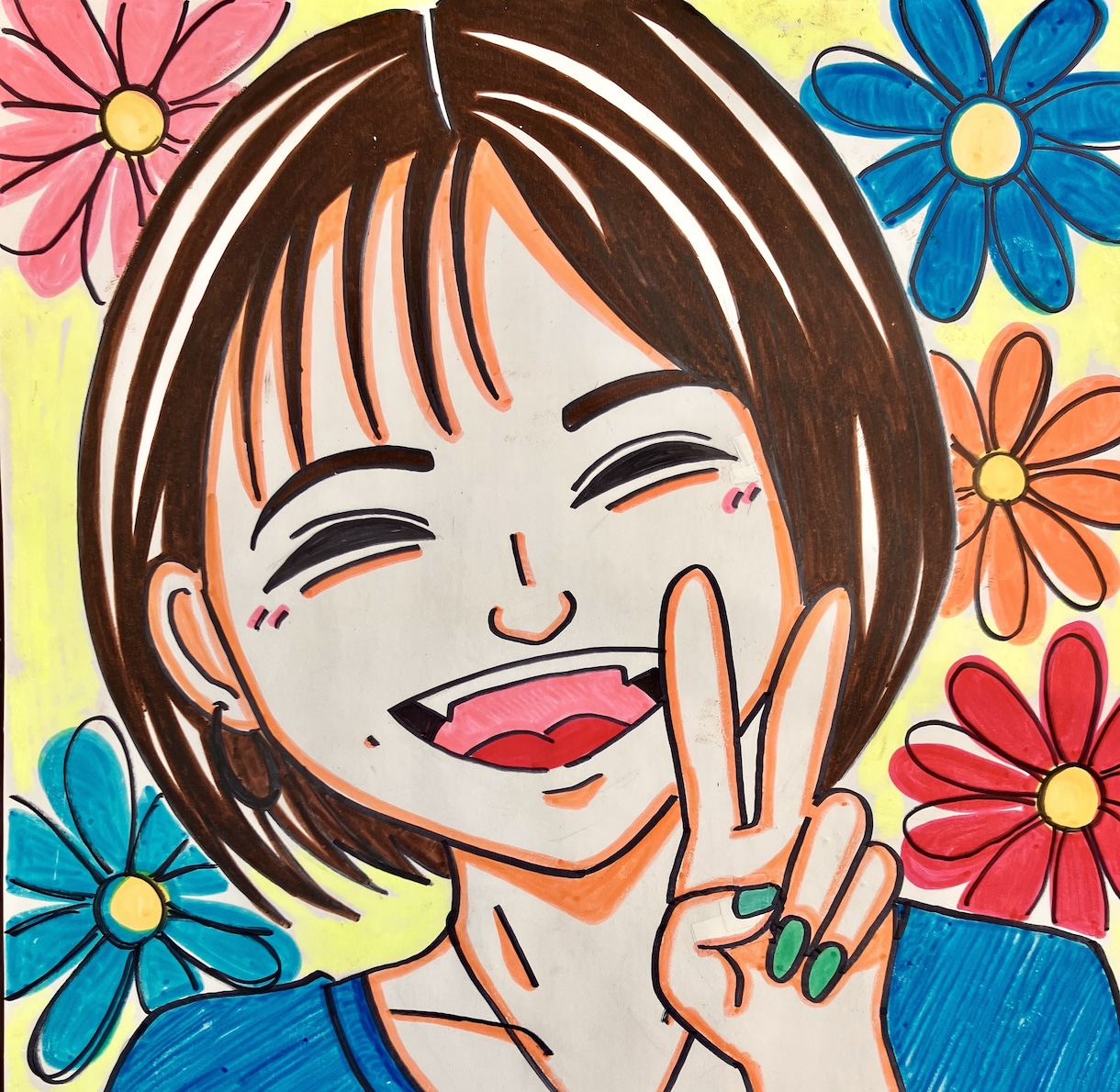 素敵な似顔絵届けます ちょっとしたプレゼントを届けたい方へ イメージ1