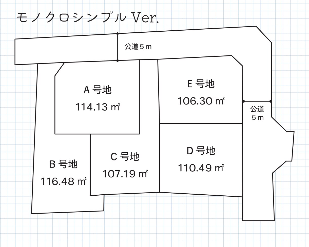最短即日納品！区画図作成します 元工務店インハウスデザイナーが丁寧に作成します！ イメージ5