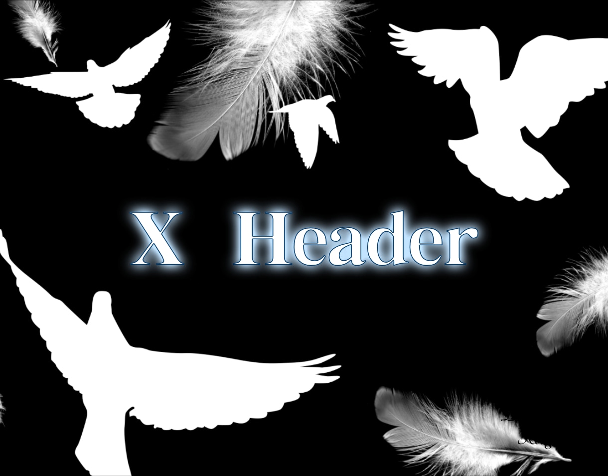 注目抜群X（旧Twitter）のヘッダー制作します カッコイイHeaderでアピールしてフォロワーUPを！ イメージ1