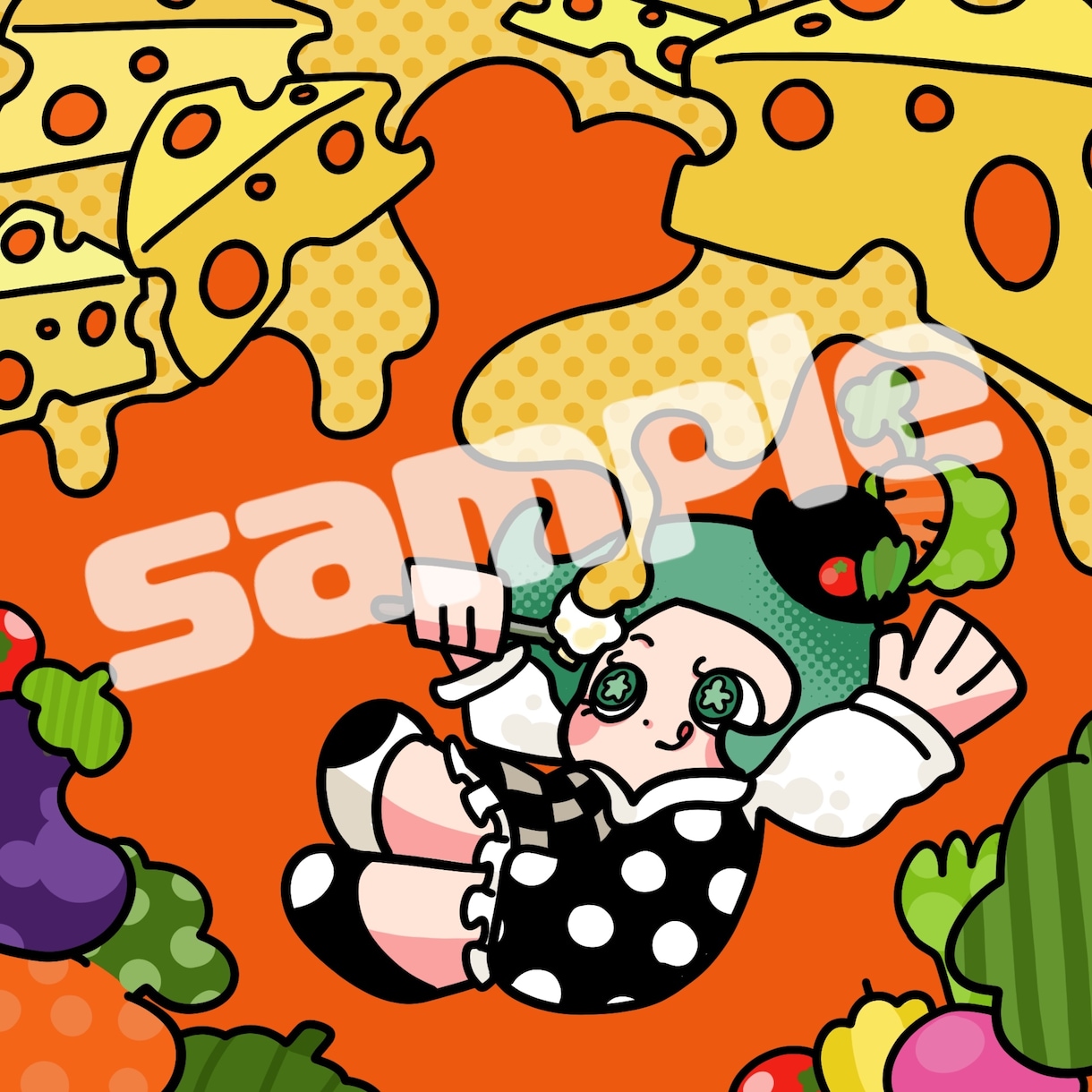 商用利用OK！ポップなミニキャラ・動物描きます 目を引くカラフルな配色・魅力伝わるキャッチーなイラストです！ イメージ8