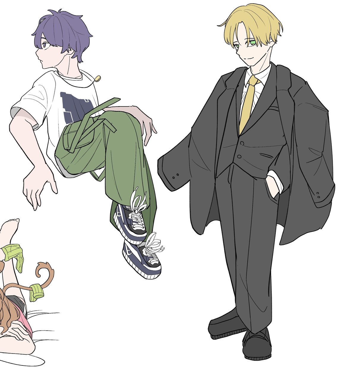 デフォルメイラスト！カラフルなイラストを提供します 様々な用途に使いやすい！かわいい、かっこいいキャラクターです イメージ4