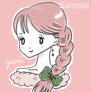ブログやSNSに！レトロな顔イラストを作成します ゆるくてダサかわいい、独特な雰囲気で逆に目立ってみませんか？ イメージ1