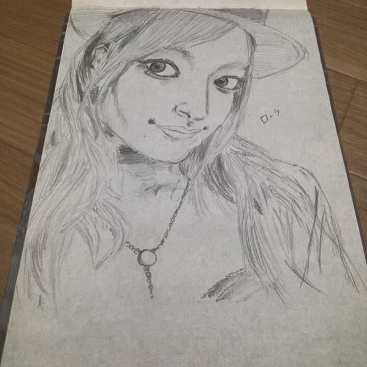 鉛筆画で似顔絵デッサン イメージ2
