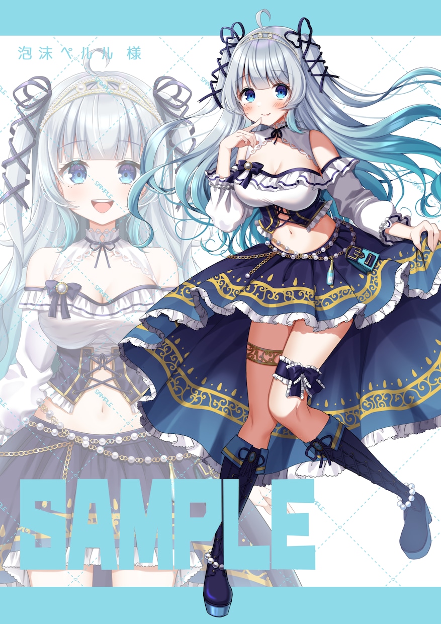 Vtuber向けLive2D用イラストを作成します キャラデザ、イラスト、パーツ分けまでお任せください！ イメージ6