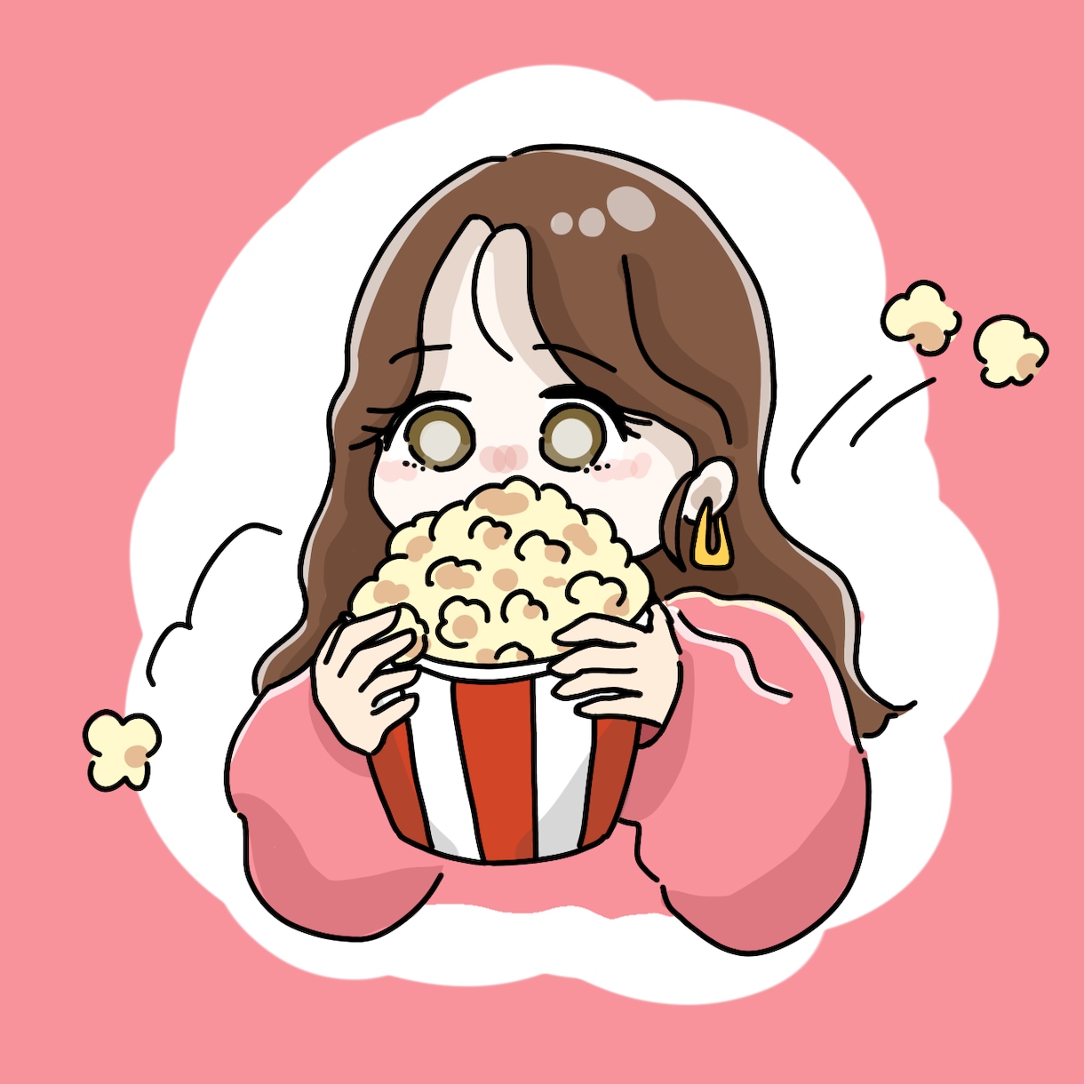 シンプルかわいい！ゆるかわアイコン作ります どんな用途にも！ゆるいアイコン・ヘッダー描きます！ イメージ4