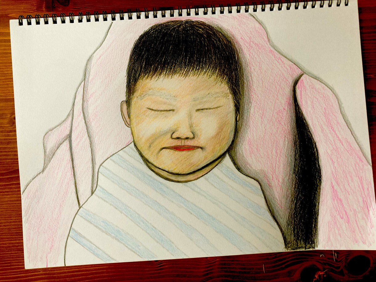 動物や似顔絵を色鉛筆で優しく描きます 育児をしているパパが色鉛筆でユーモアな絵を描きます^_^ イメージ5