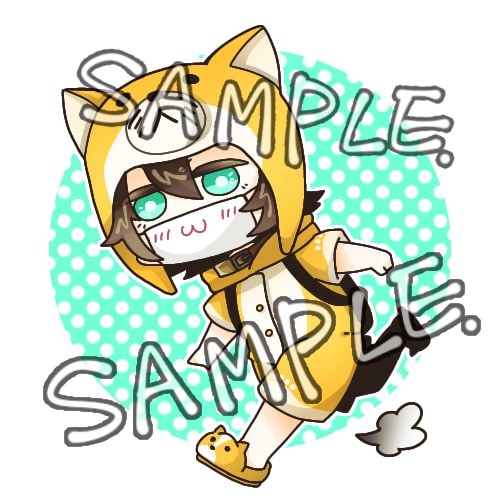 ミニキャラのSNSアイコン描きます かわいい系のデフォルメのアイコンを作成します！ イメージ2