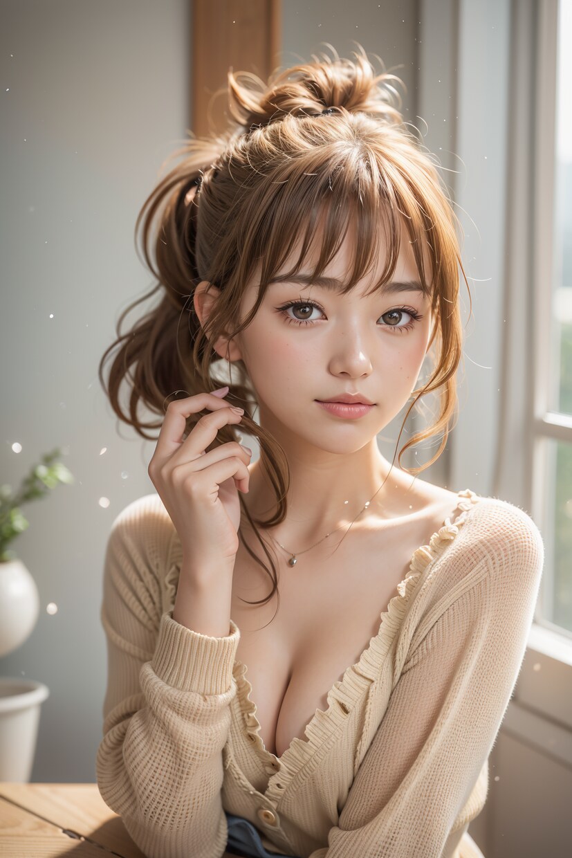 AI美女画像の生成を代行いたします 簡単な髪型・服装・背景・表情など指定可能です。 イメージ3