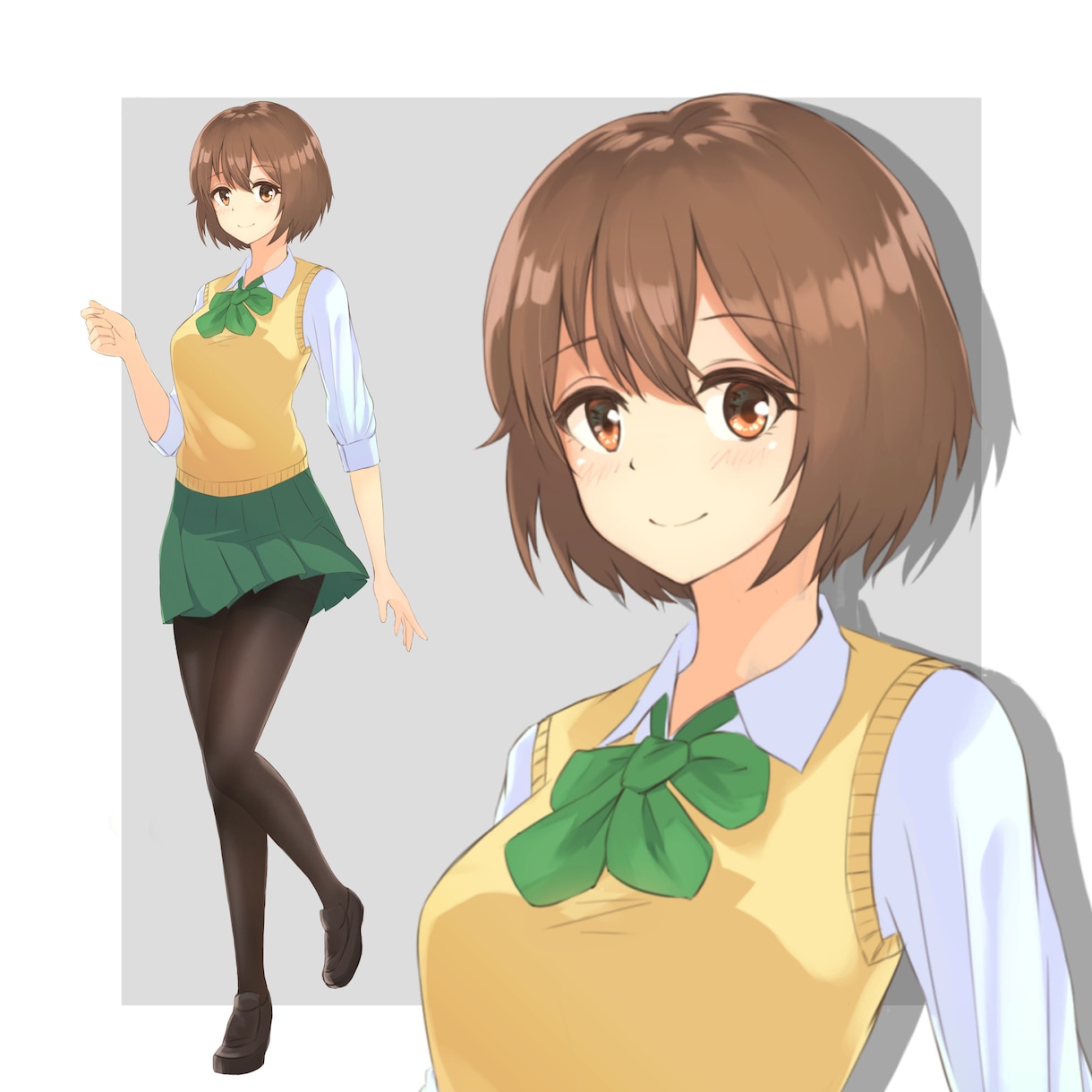 イラスト全般の作成をいたします 一枚絵、キャラクター立ち絵、様々なイラストを作成いたします！ イメージ5