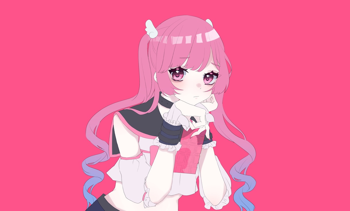 商用◎あなただけのかわいい一枚絵作成します サムネ/SNS/返礼品に！キラキラでかわいさあふれる一枚を！ イメージ5