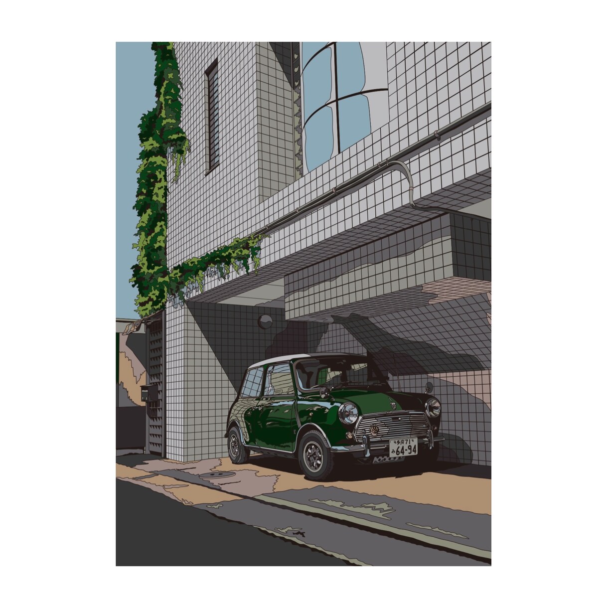 あなたの愛車バイク、思い出の風景をイラストにします 思い出を絵にして飾ってみませんか。額装サービスも承ります。 イメージ7