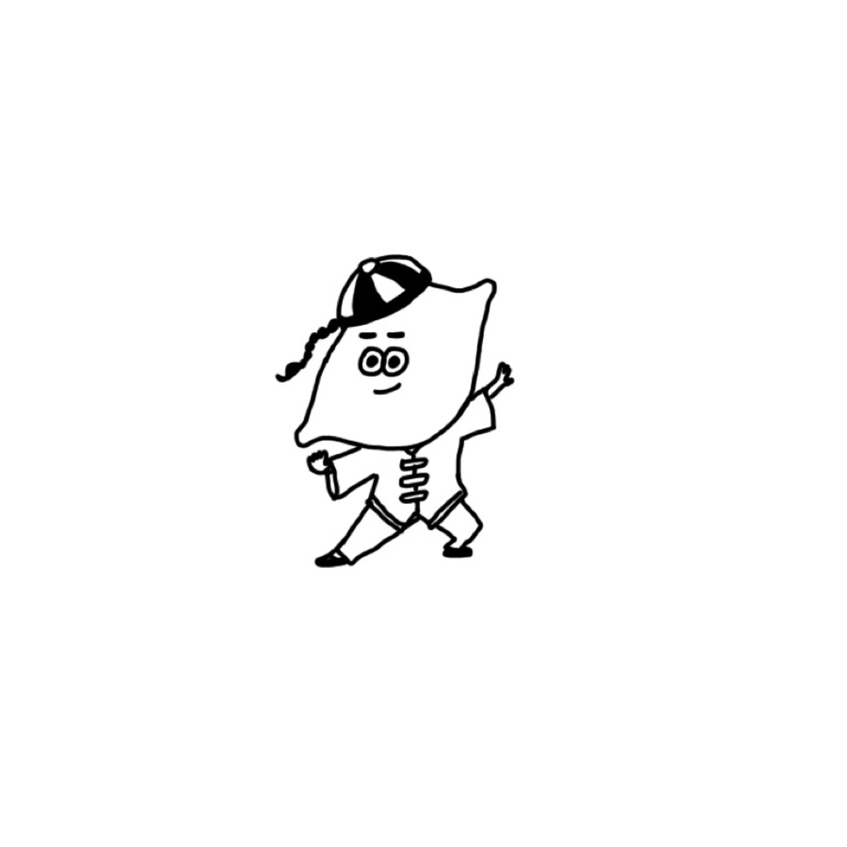クスッと笑えるゆるシュールイラスト描きます SNSアイコンやグッズにぴったりなクセ強イラスト イメージ10