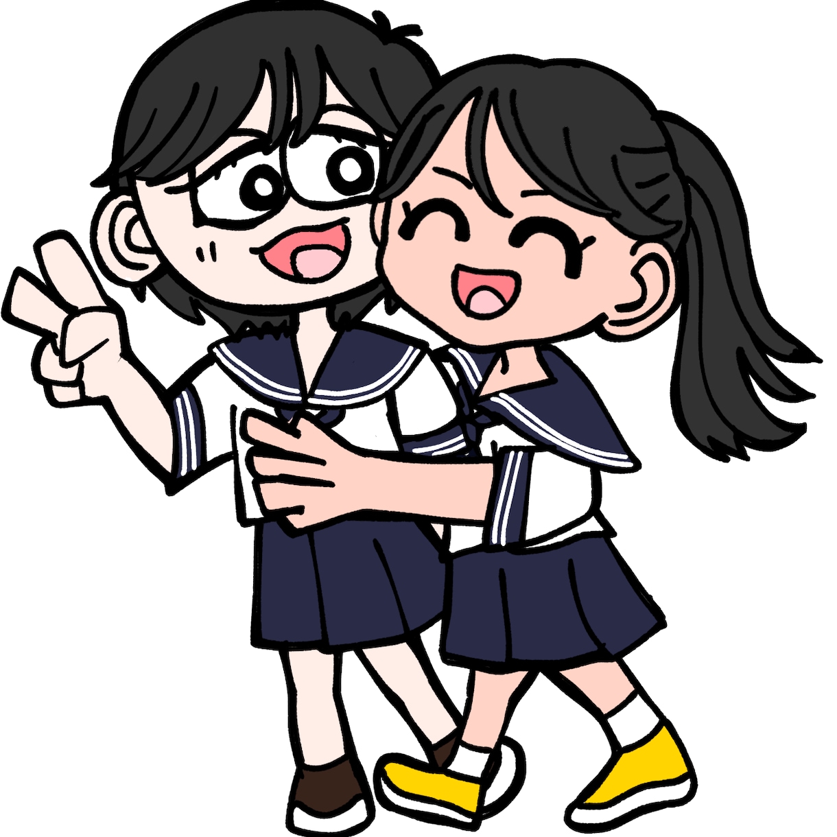 カートゥーン風に似顔絵を描きます 家族や友達のプレゼン、アイコンに！アニメキャラもオッケー！ イメージ4