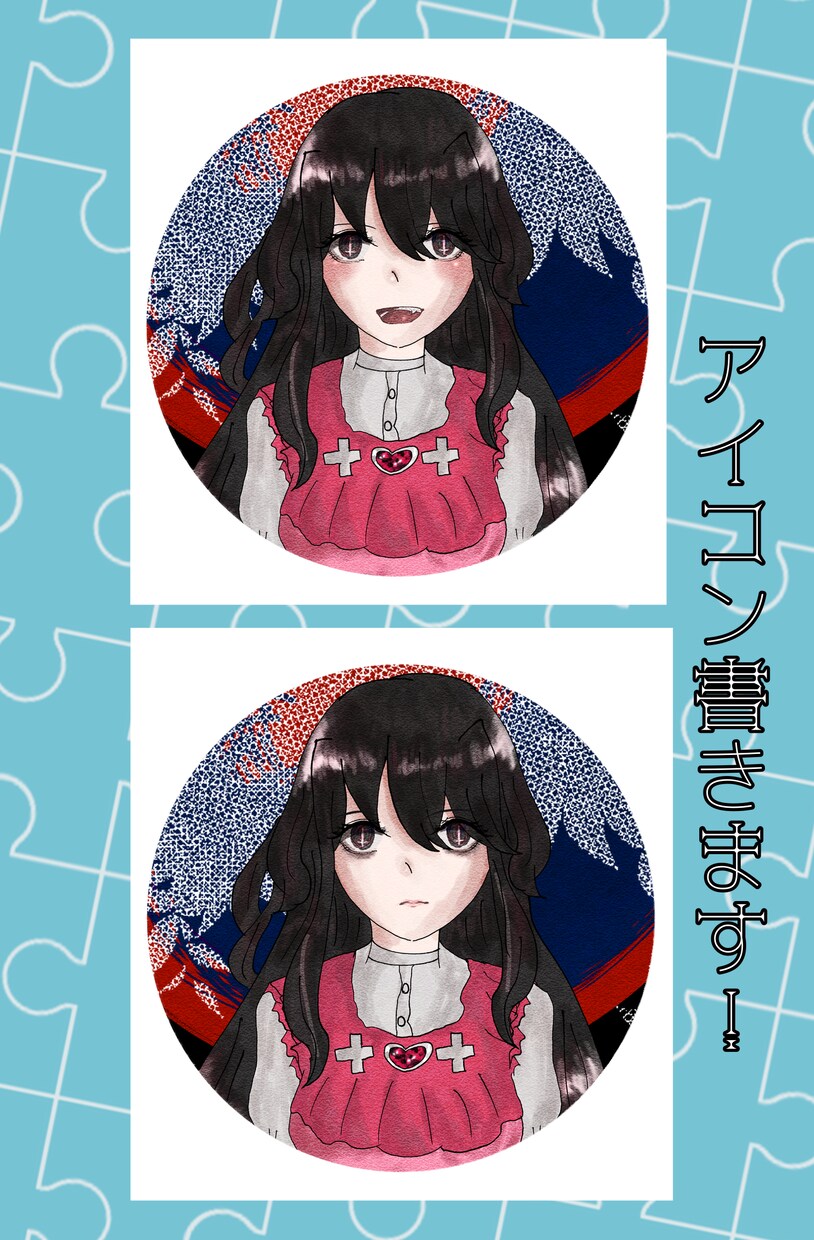 好きなキャラのアイコン描きます 可愛くかっこよく描かせてください！夢絵、版権、創作 イメージ3