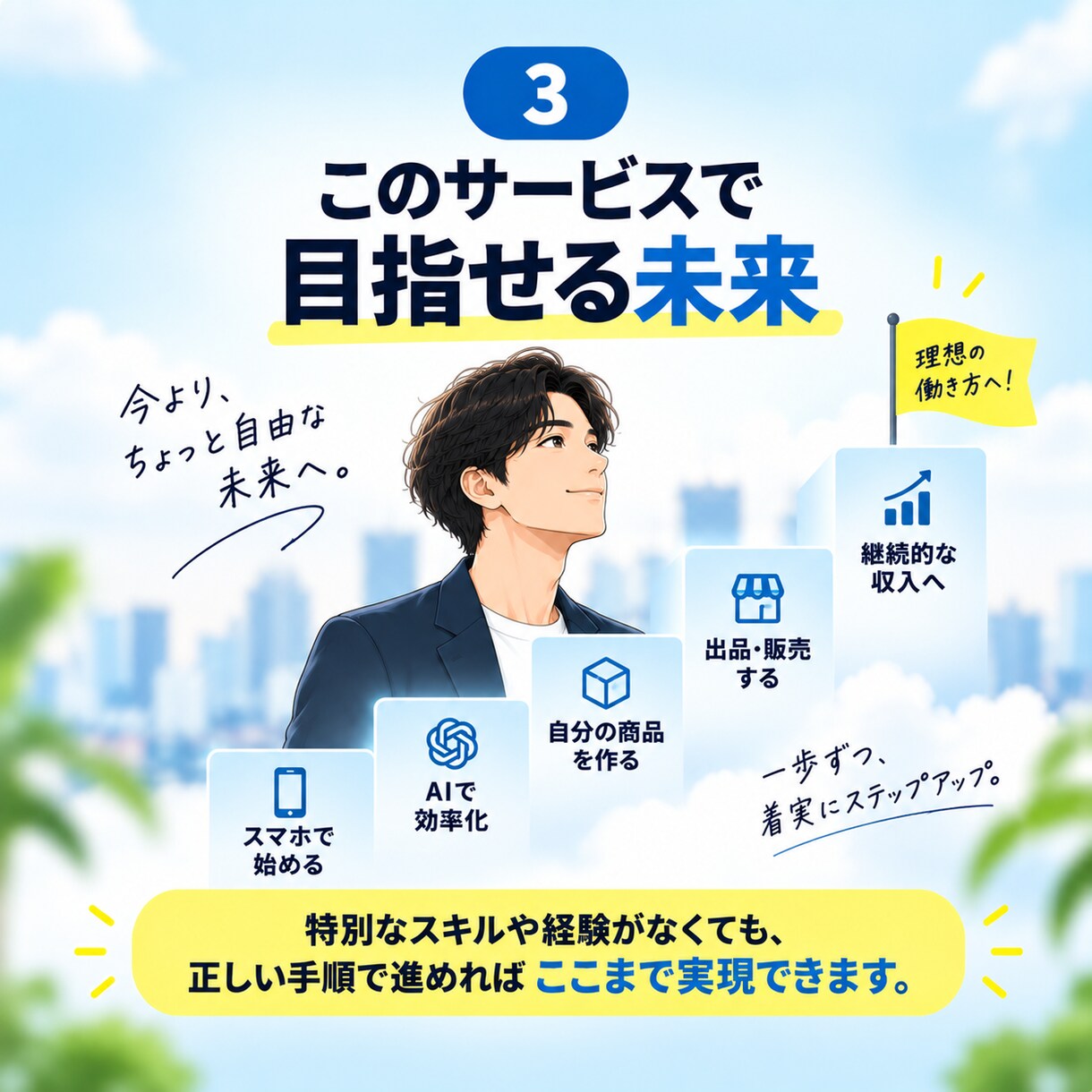 会社員の経験をAIで副業商品に変える方法を教えます 「売れるスキルがない」を卒業｜仕事経験から最初の商品へ イメージ3