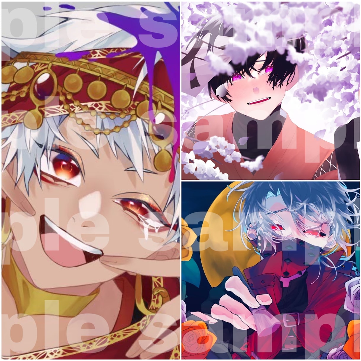 貴方の欲しいイラスト描きます 夢絵·絡み絵·ヘッダー·GL·BL·NL描きます イメージ4