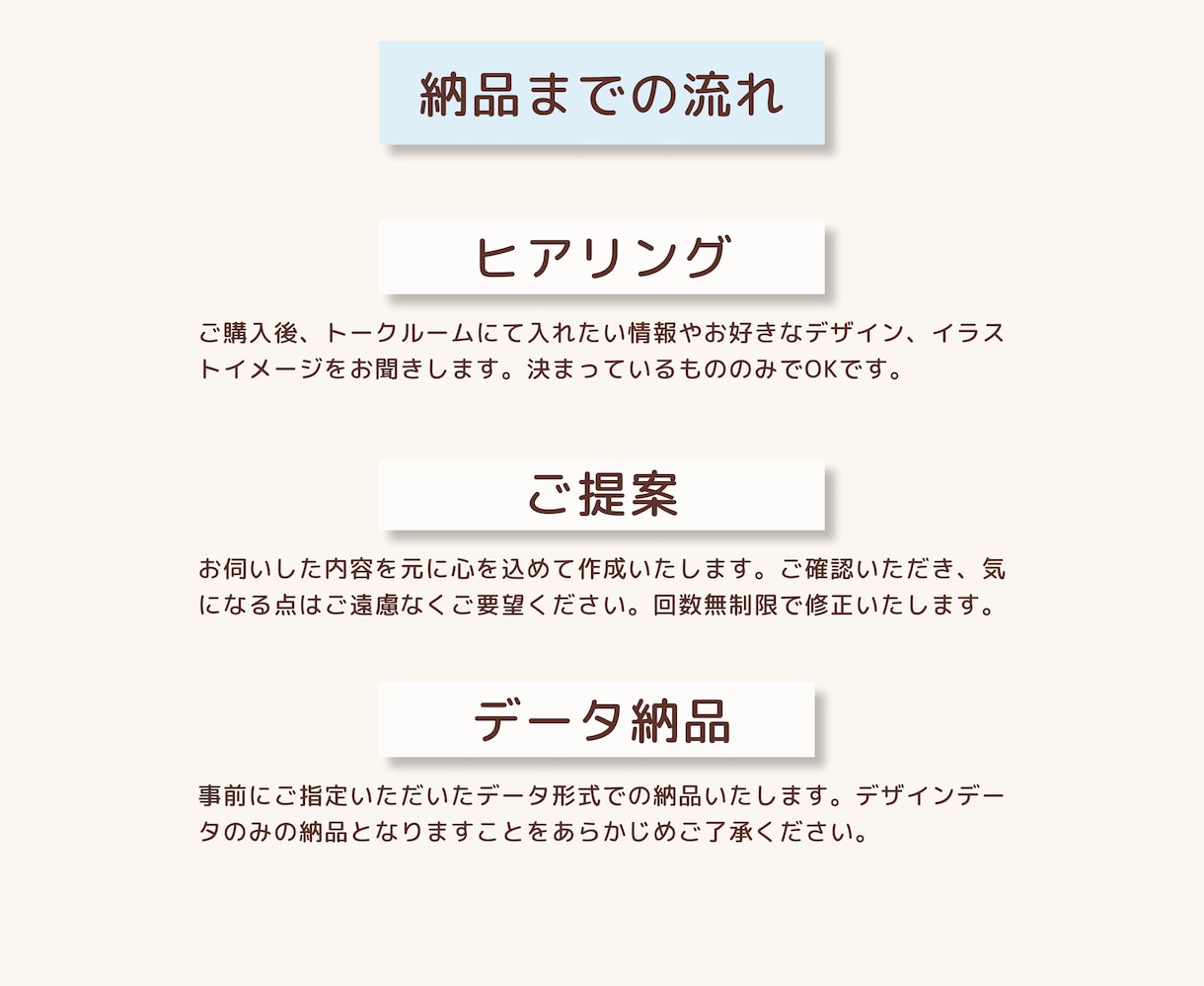 可愛いイラスト入りの名刺を作成します 【丁寧なヒアリング】納得いくまで修正無制限 イメージ2