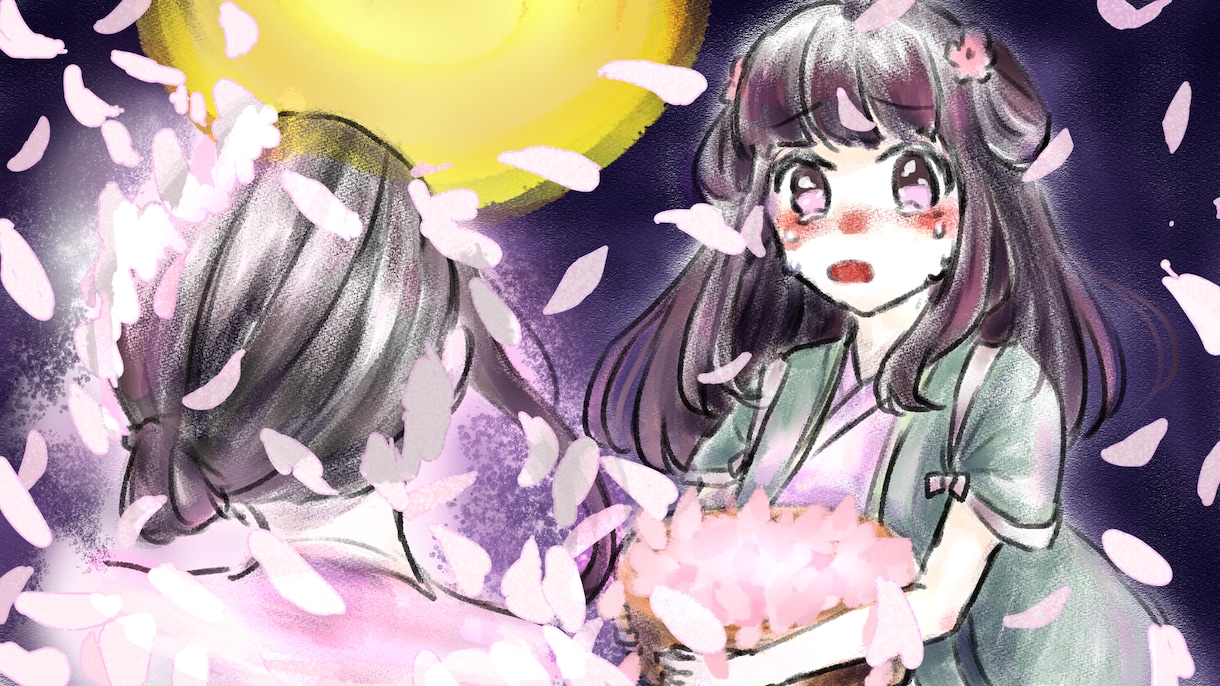 スチル、表紙絵等描きます 雰囲気に合わせて差分付きの大きめのイラストを描きます イメージ5
