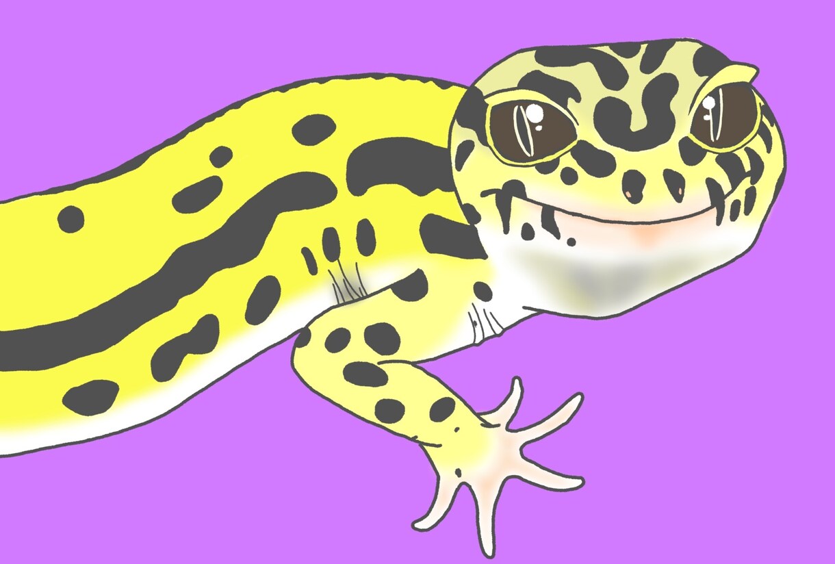 爬虫類さんの可愛い姿を描きます 私におうちの子を描かせてください！ イメージ2