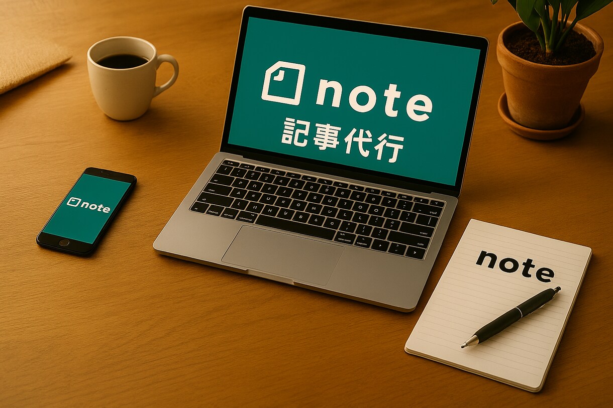 note書きたいが、なかなか書けない。私が書きます あなたの発信と量を加速させる記事をお届けします イメージ1