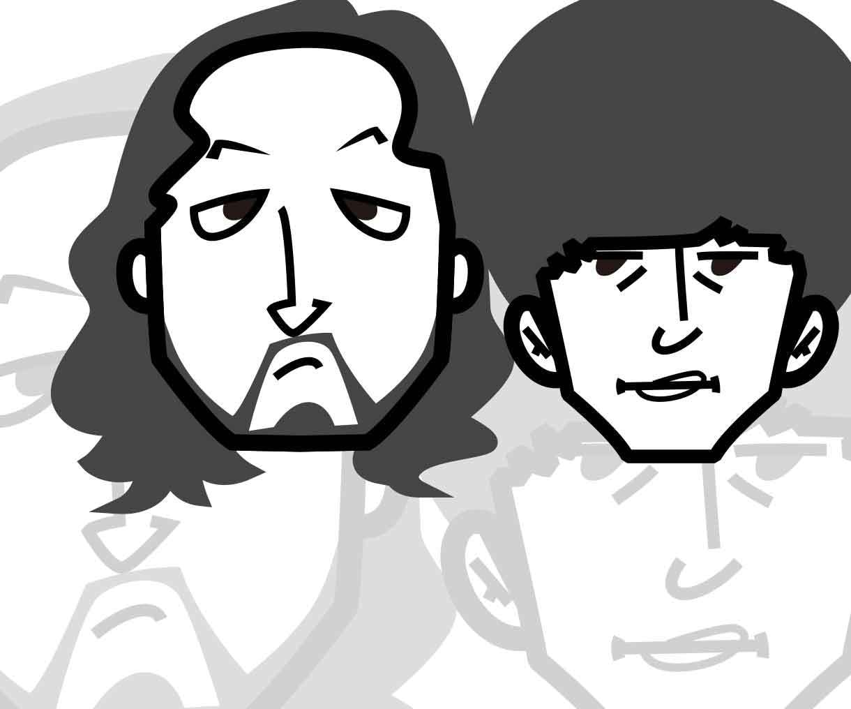 アイコン風でシンプルイラストの似顔絵描きます 名刺や社員カード・またはSNSのアイコンなどに適した似顔絵 イメージ3