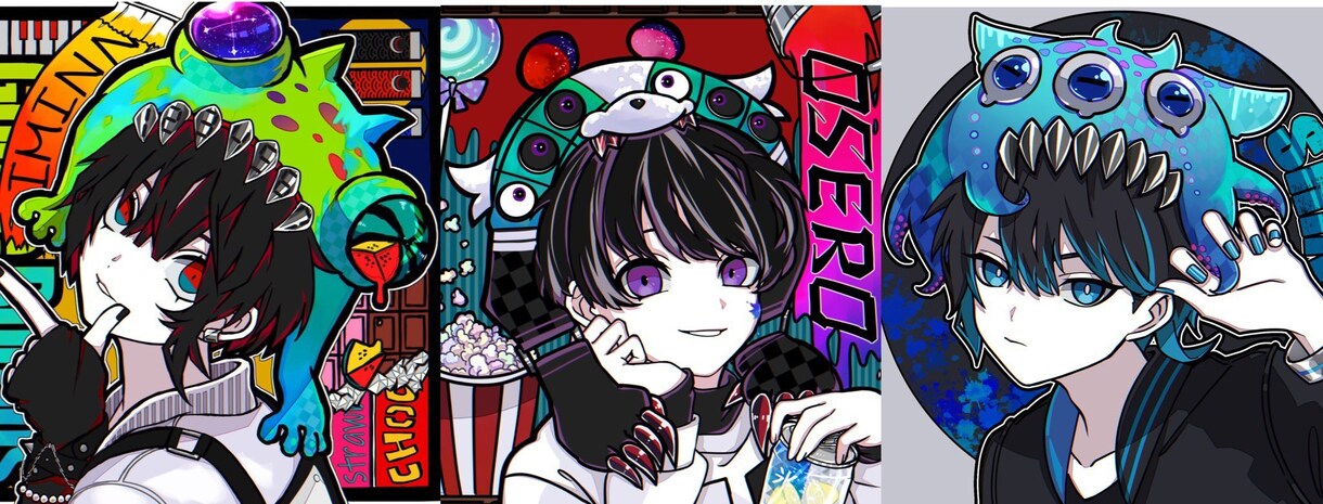 色んな用途のイラスト描きます アイコン、動画用、サムネイル用、立ち絵など！ イメージ7