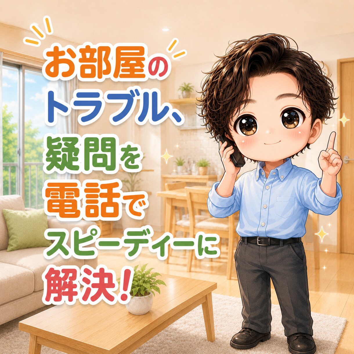 お部屋のトラブル、疑問マルっと解決いたします お部屋のトラブルで損しない為に丁寧に解説します！ イメージ1