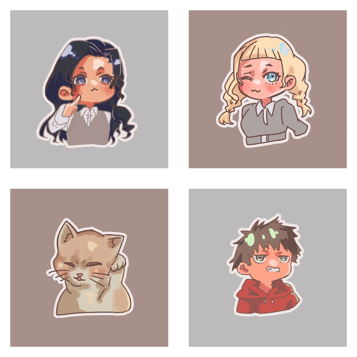 最短納品！アイコン・イラスト描きます デフォルメキャラを最短でお届けいたします！ イメージ1