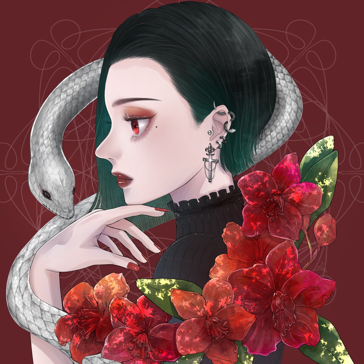 動画用一枚絵など▶︎オリジナルイラスト制作致します 表紙や動画、PCやスマホの壁紙などに！ イメージ6