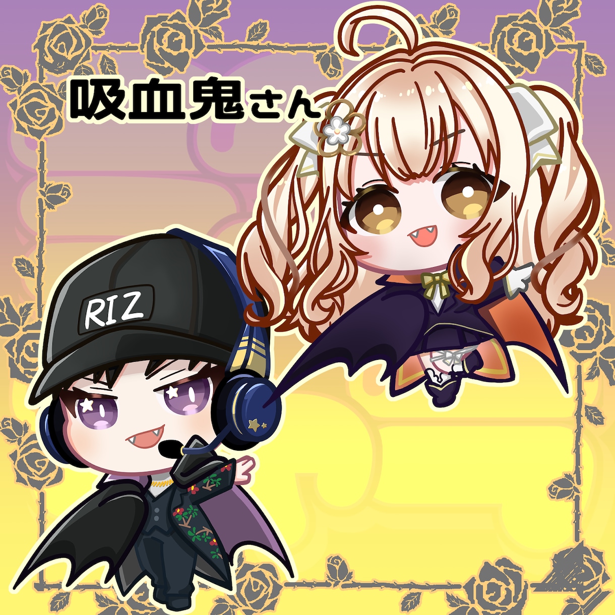 ハロウィンミニキャラ描きます ミニキャラもハロウィン姿になって楽しみましょう イメージ5