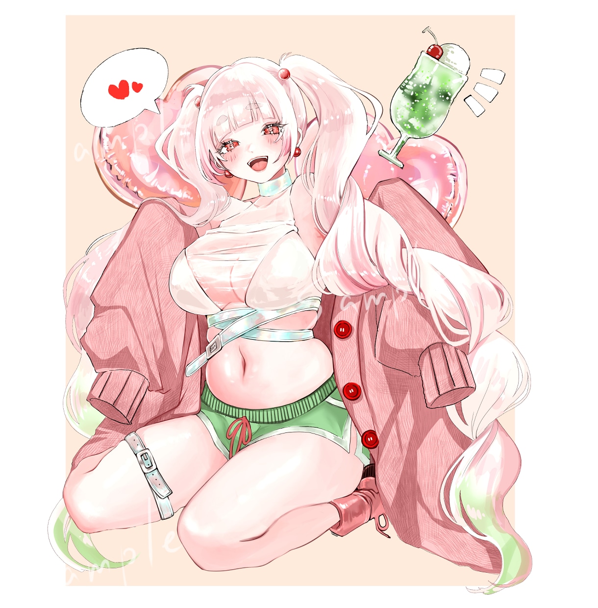目を惹くイラスト制作します イラスト全般、幅広く制作致します！ イメージ5