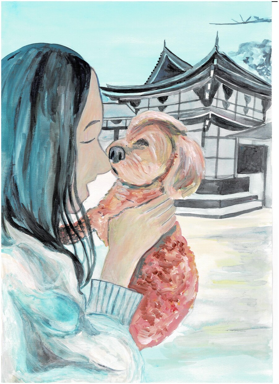 サンプル画像のようなイラストや漫画を制作します 水彩タッチのペット等のイラストや漫画がほしい方へ イメージ3