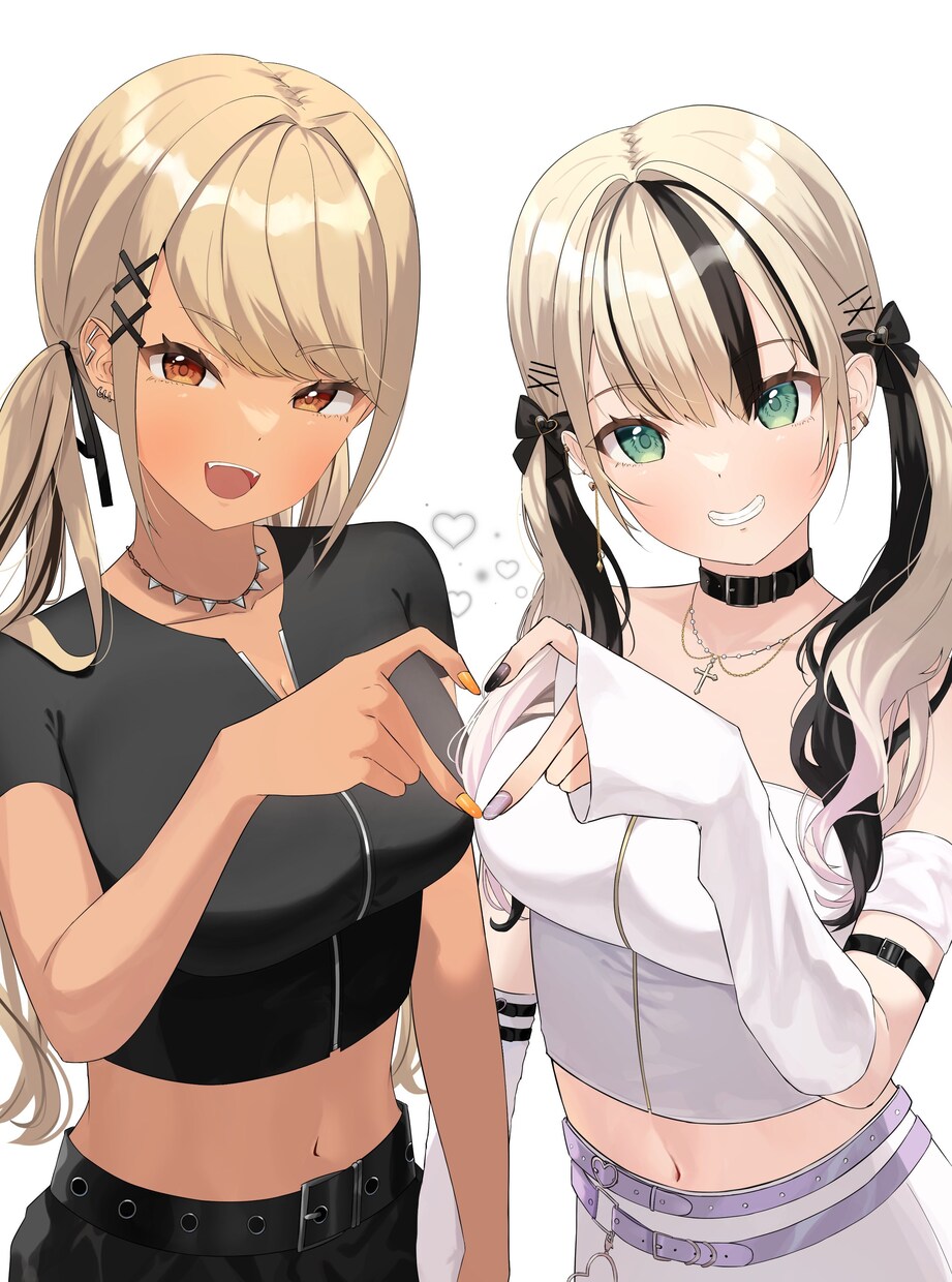 ご希望の女性キャライラストを描きます 一枚絵、立ち絵、グッズイラストなど イメージ5