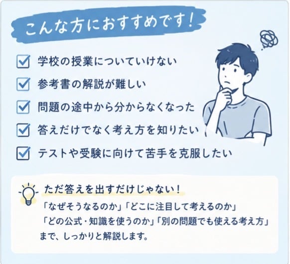 高校生の「英語・数学・化学」を教えます 現役国立大生が「英・数・化」を分かりやすく解説！！ イメージ2