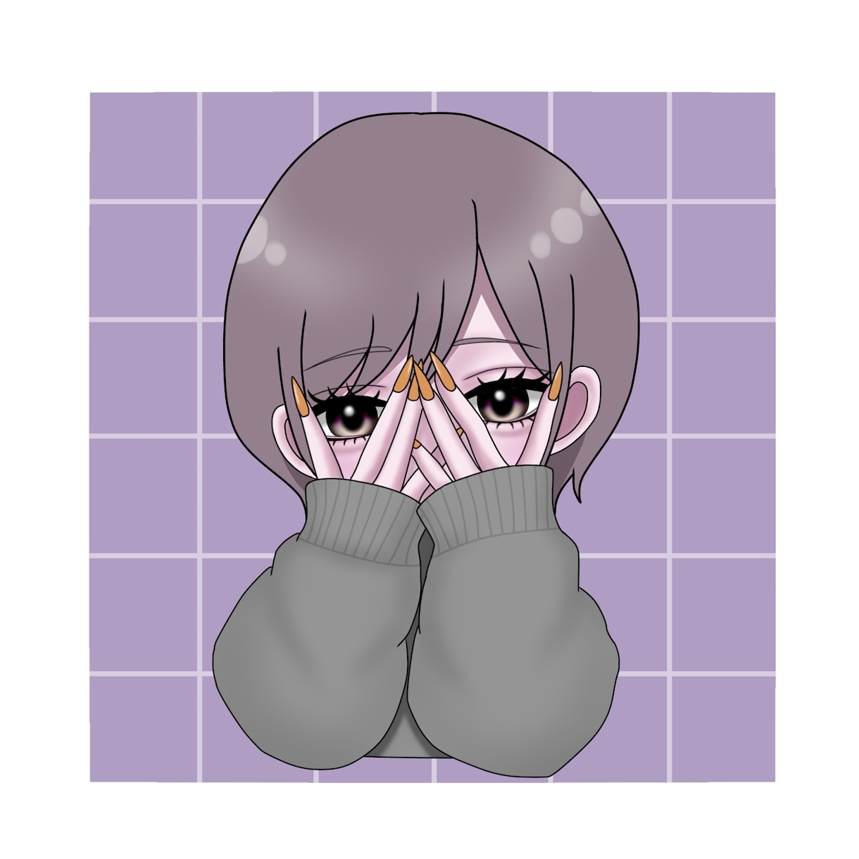 量産｜ちらっとミニキャラ描きます アイコン｜SNS｜配信等で使える◎ イメージ4