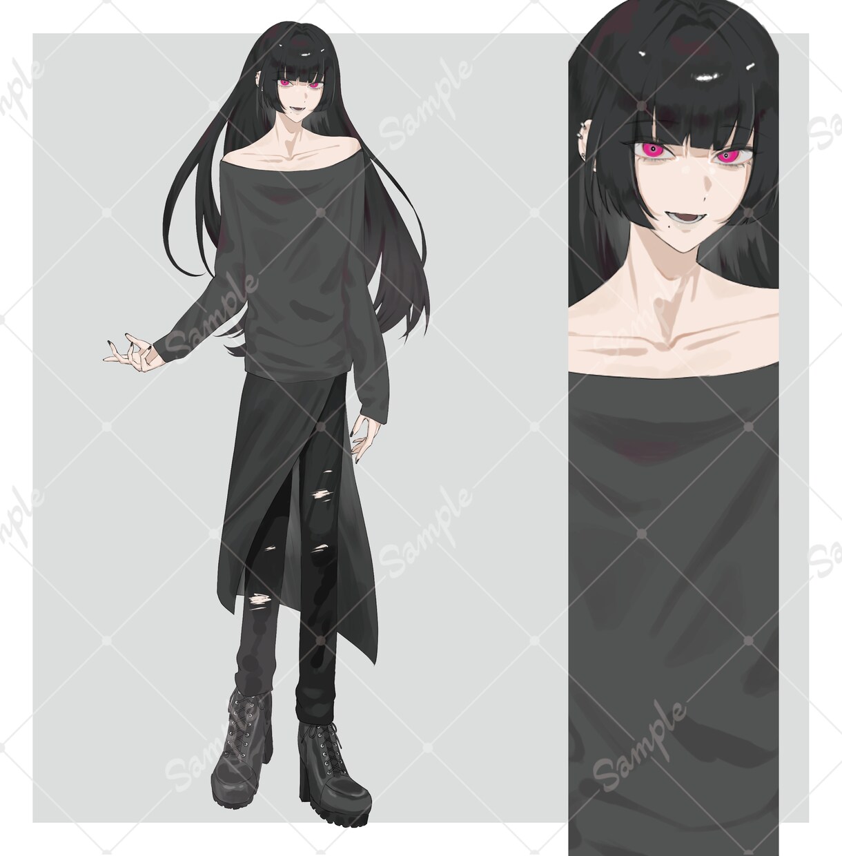 商用利用込み！立ち絵イラスト制作承ります TRPG、IRIAMなど、幅広い用途で利用できます！ イメージ4