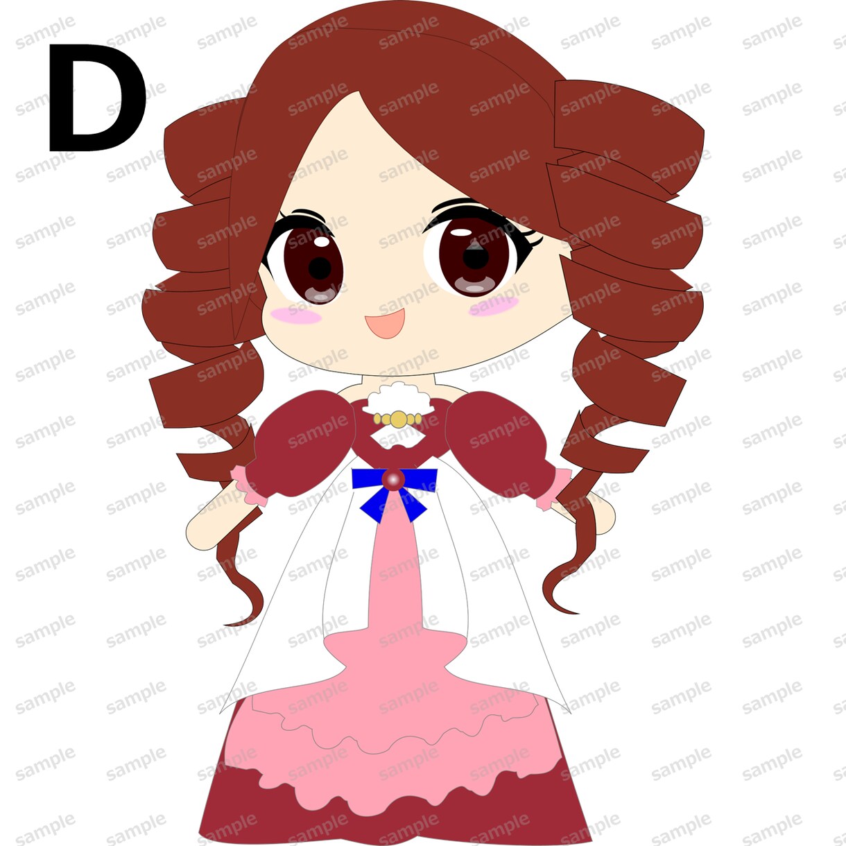 SNS等のアイコンで使えるイラストをお渡しします 女の子のアイコンを描きました。ご検討ください。 イメージ4