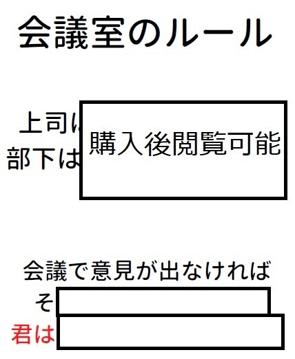 無駄な会議を減らし、有意義な発言を増やします 会議室に貼るためのポスターを販売しています。pdf納品です。 イメージ1
