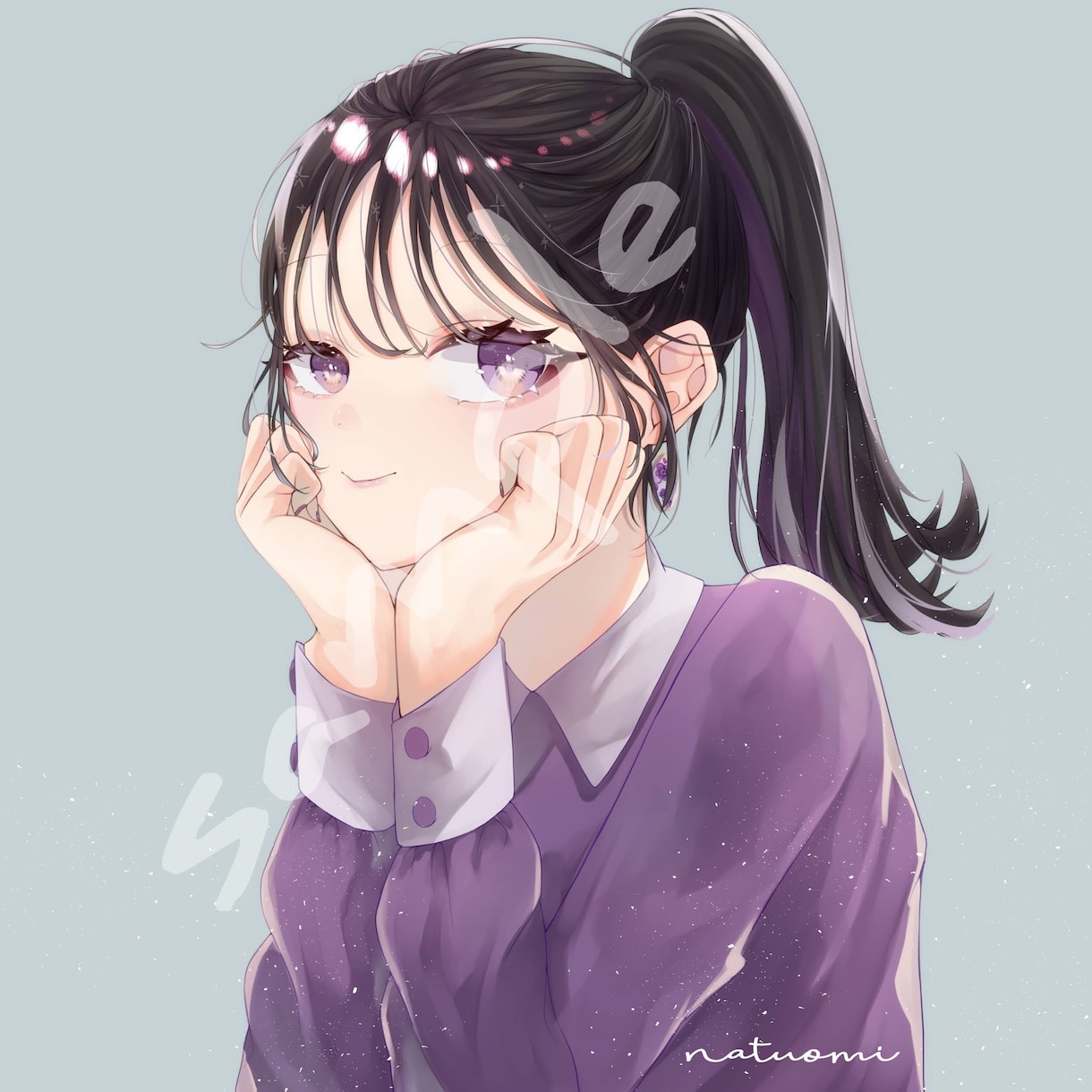 SNS用アイコン、イラスト描きます オリキャラ、版権、夢絵などあなただけの絵を描かせて頂きます！ イメージ6