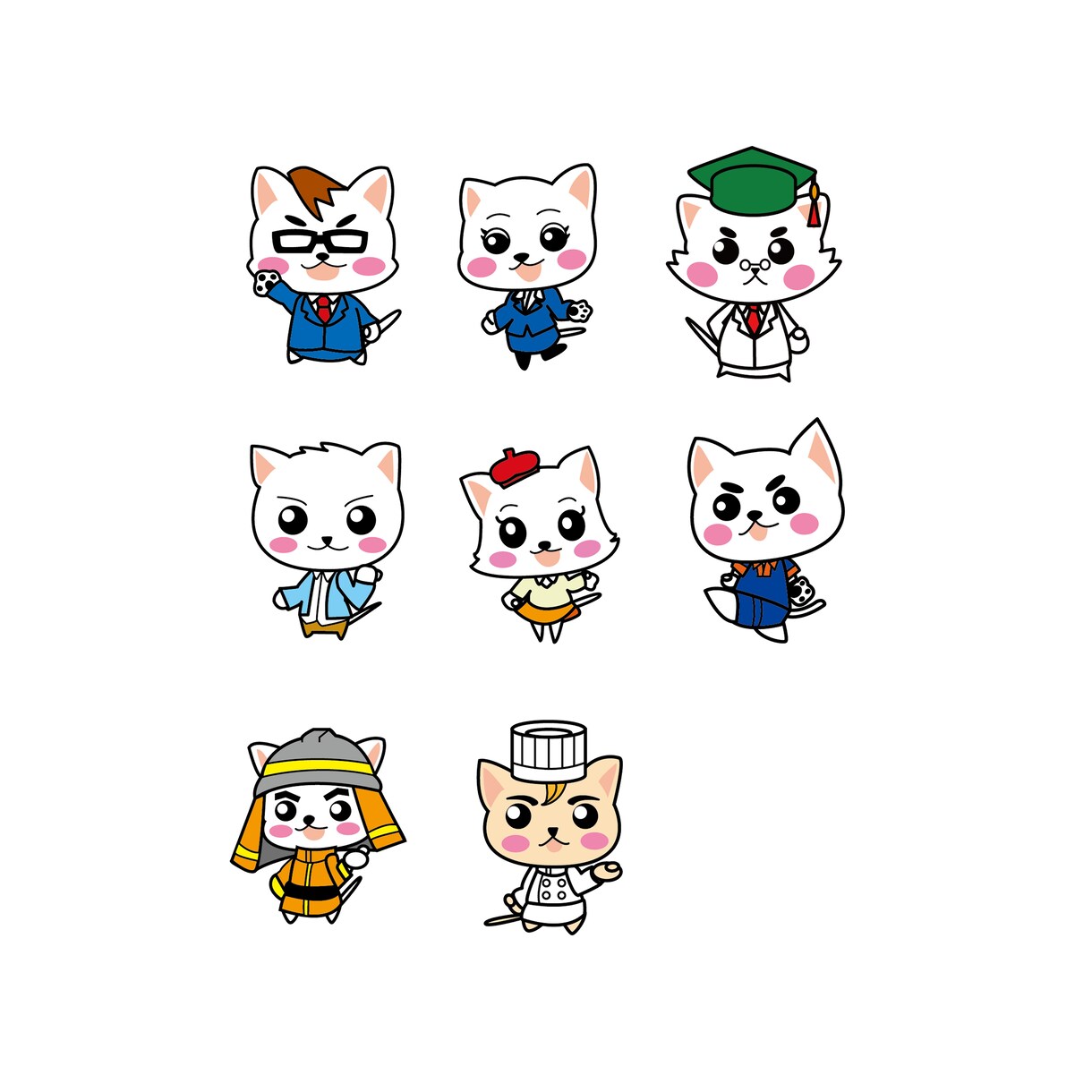 オリジナルマスコットキャラ制作します 親しみやすいマスコットで、ブランドの魅力アップ！ イメージ3