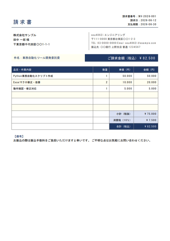 SE歴47年Python業務自動化ツール作成します Excel,CSVファイル整理を自動化！AI活用で短納期対応 イメージ1