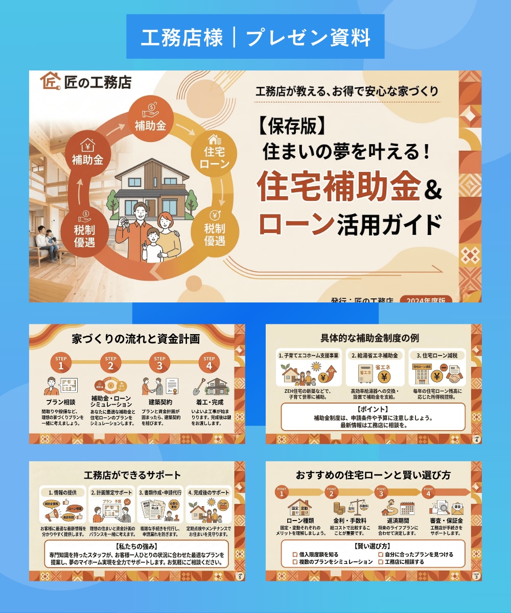 先着3名！不動産・住宅専門パワポ資料作成代行します 成約率UPへ！不動産・工務店の難解な資料を「売れる資料」に！ イメージ4