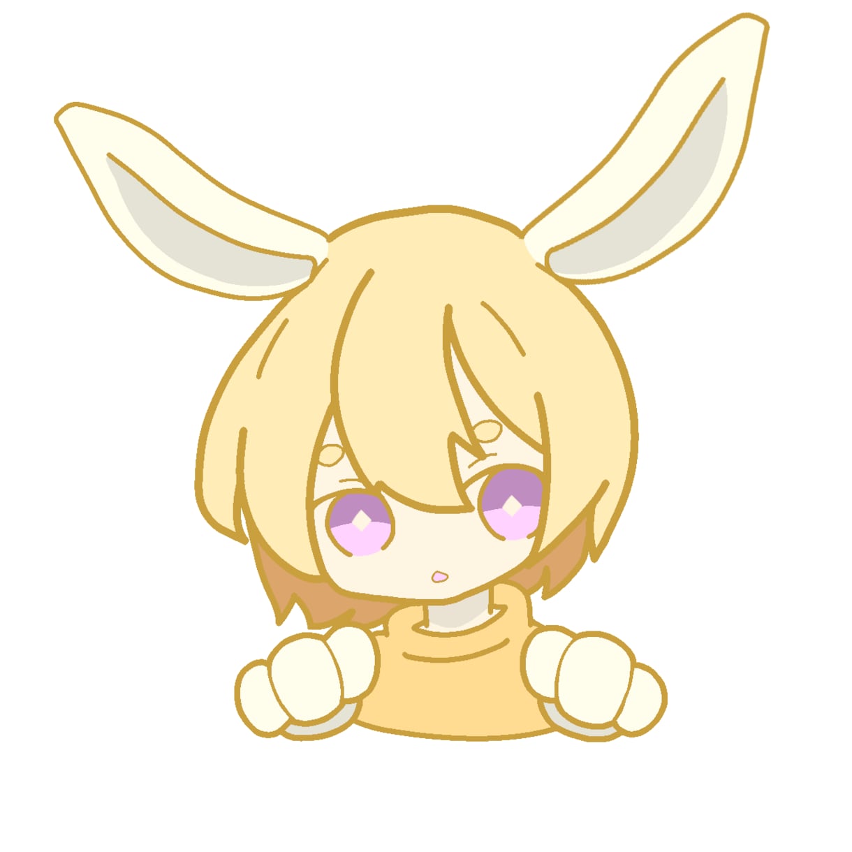 ちびキャラ(バストアップ)描きます 低価格でケモ耳のちびキャラアイコンを描きます イメージ1