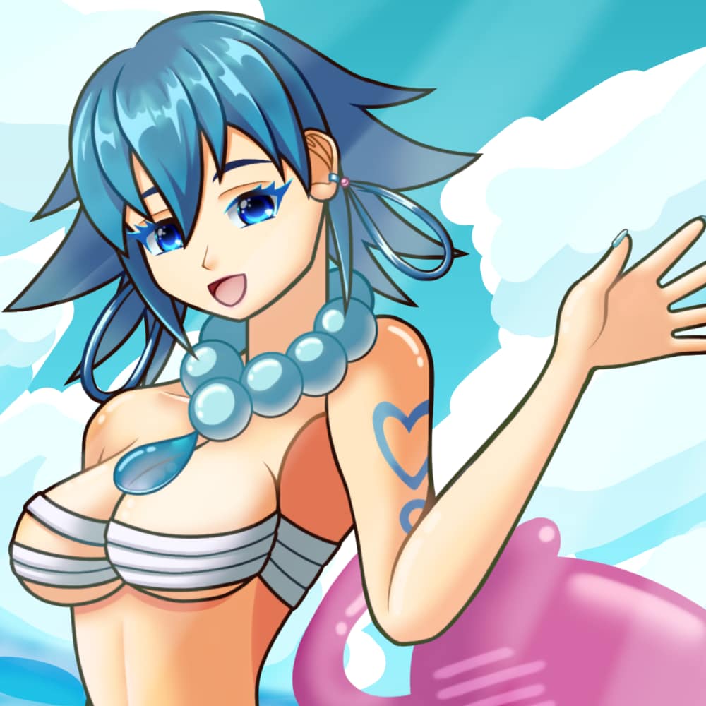オリキャラ『ウンディーネ：リイナ』を販売します TRPGやゲームなどへファンタジーなオリキャラはどうですか？ イメージ9